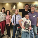 The Pride and Disability Leadership Group make history